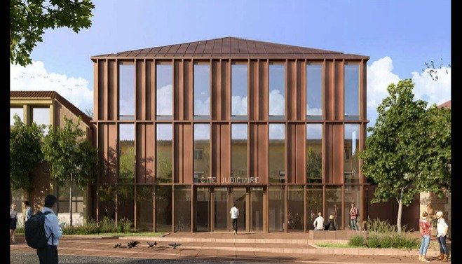 Prolongement du palais de justice de Mâcon